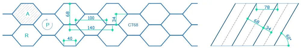 CT68 Model Tube Settler